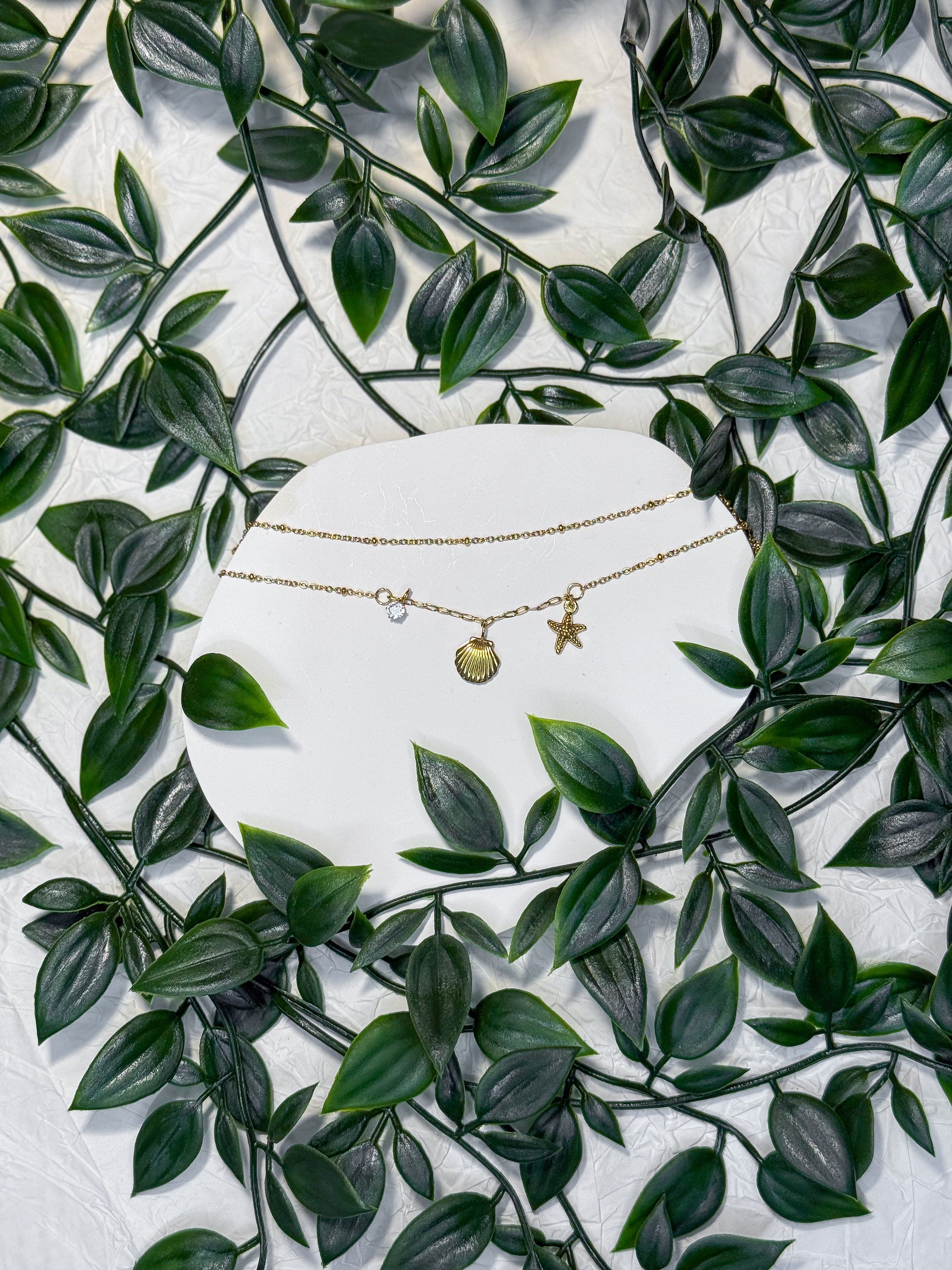 Brilho do Mar - Pulseira de Pé