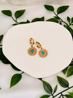 Sol de Turquesa - Brinco